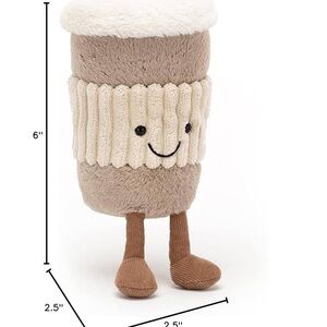 JellyCat Coffee Cup Toy
